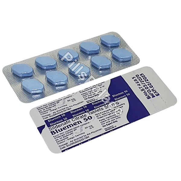 BLUEMEN 50MG (SILDENAFIL CITRATE) - 50mg